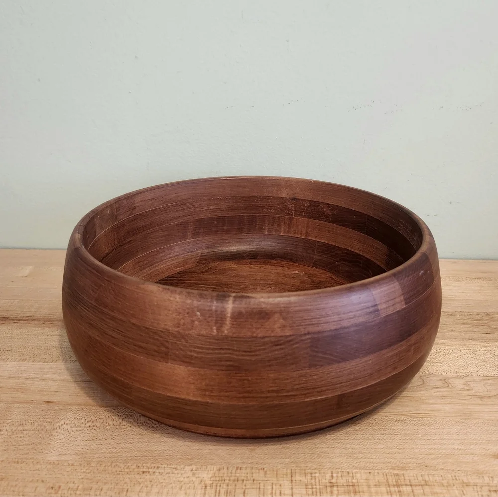 Baribocraft Bowl Maple Wood Canada 9" - Picture 6 of 7